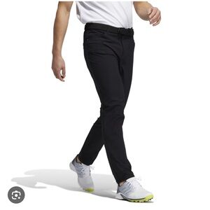 Adidas Black 5 Pocket Performance Golf Pants Size 34x30